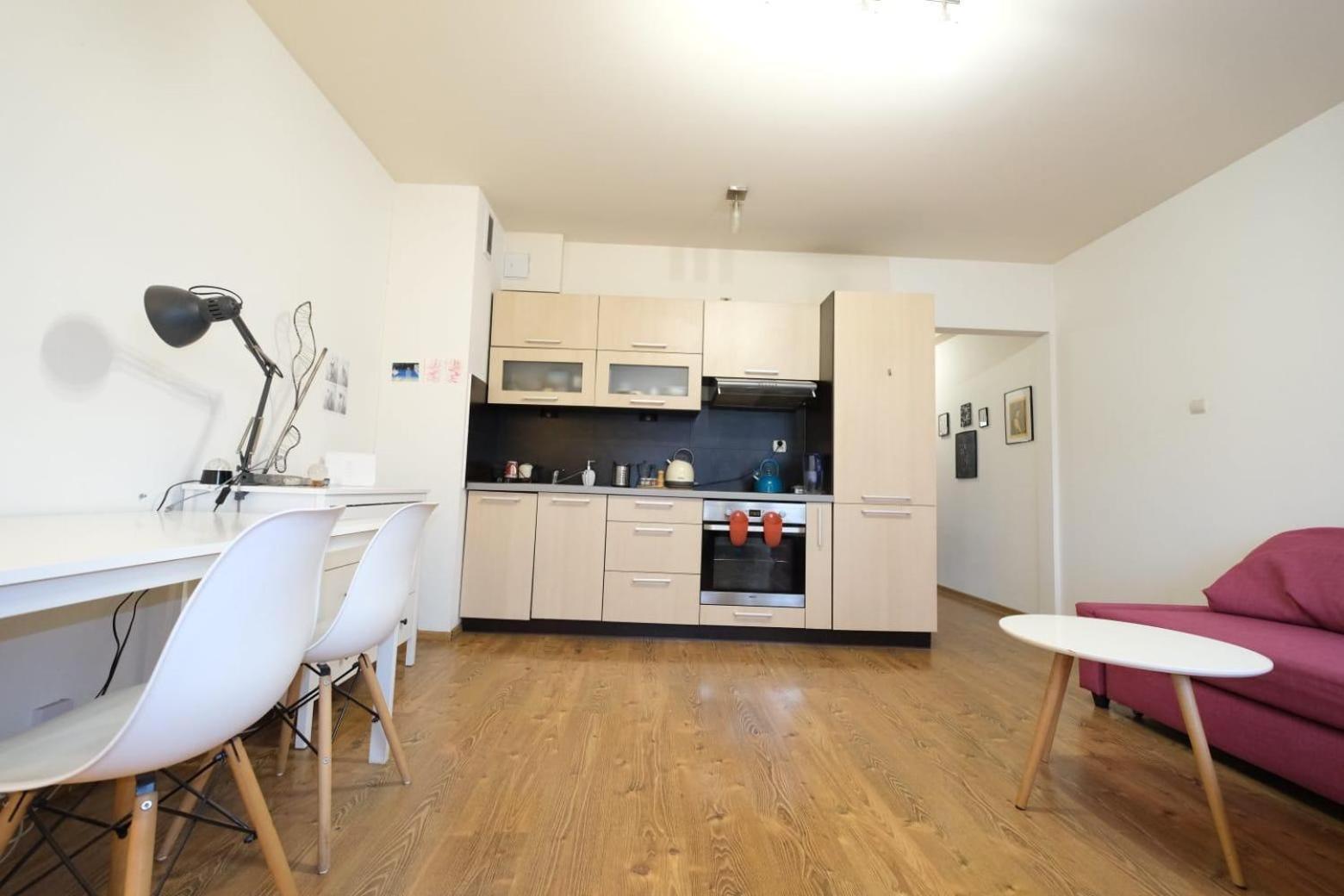 Przystan Dolnych Mlynow Appartement Krakau Buitenkant foto